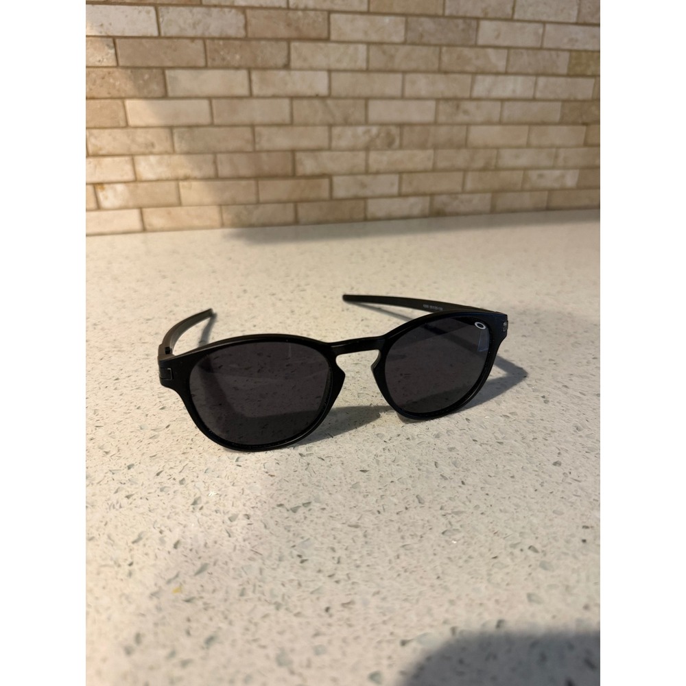 Oakley Holbrook Black/Blue Polarized Sunglasses
